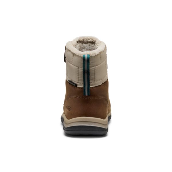 Little Kids' Kanibou Waterproof Winter Boot | Dark Earth/Roasted Pecan