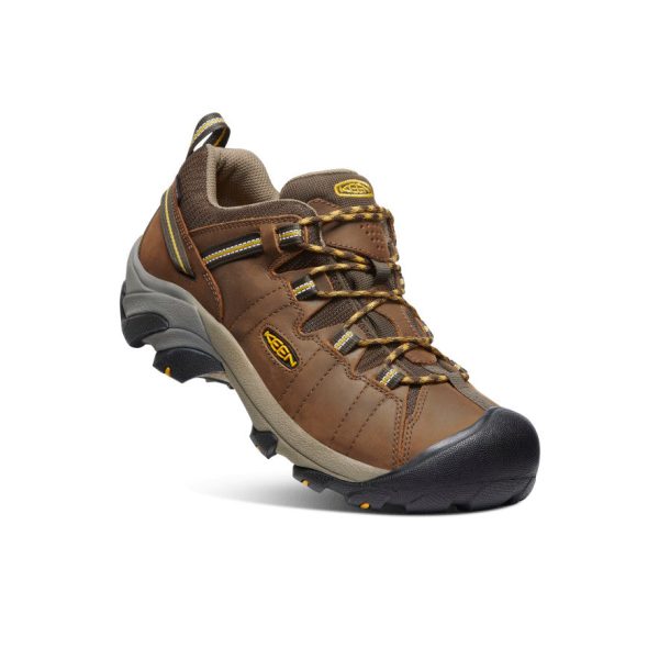 Men's Targhee II Waterproof  |  Cascade Brown/Golden Yellow