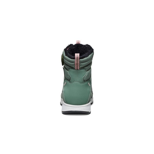 Big Kids' Skua Waterproof Winter Boot | Dark Forest/Rose Elegance