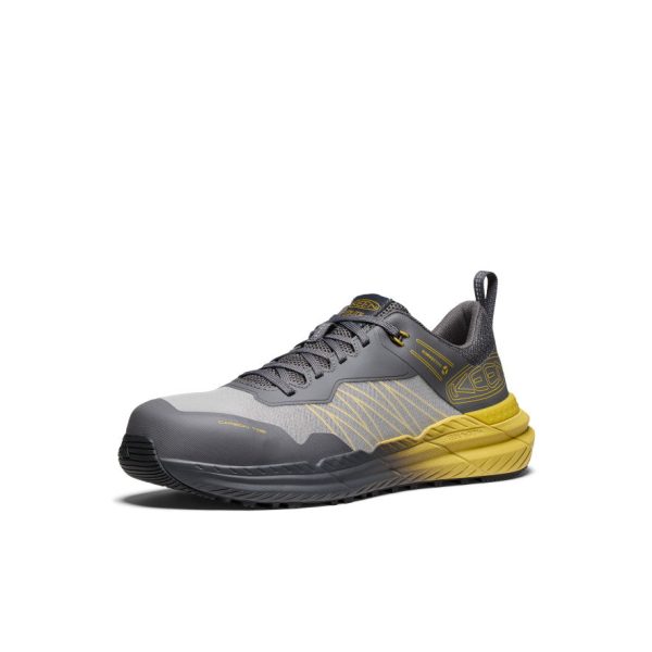 Men's Speedworks Work Sneaker (Carbon Toe) | Magnet/Black