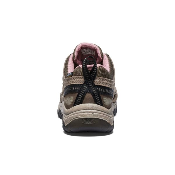 Women's Targhee IV Waterproof Hiking Shoe  |  Brindle/Nostalgia Rose