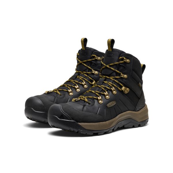 Men's Revel IV Polar Waterproof Boot  |  Black/Lemon Curry