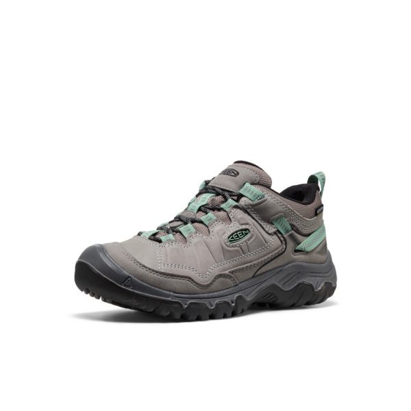 Women's Targhee IV Waterproof Hiking Shoe | Alloy/Granite Green