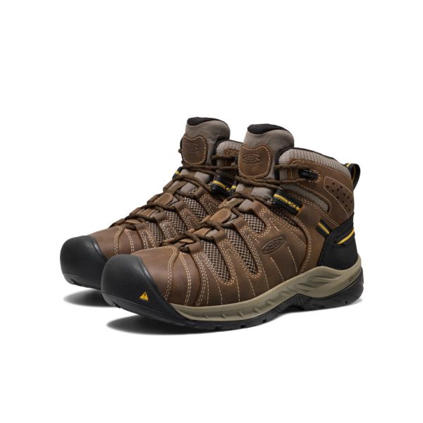 Men's Flint II Boot (Steel Toe) | Cascade Brown/Golden Rod