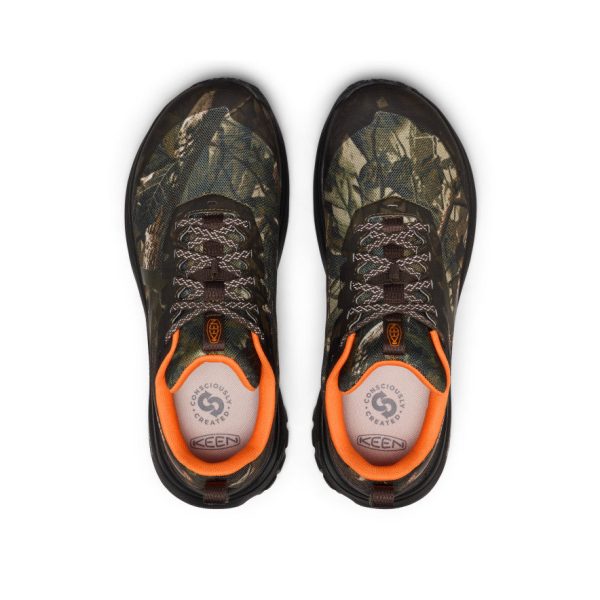 Men's Roam Trail Running Shoe  |  Camo/Safety Orange