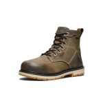 Women's San Jose 6 Waterproof 90° Heel Boot (Aluminum Toe)  |  Steel Grey/Gum