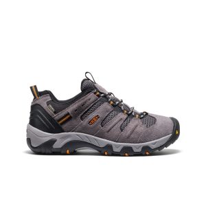 Men's Headout Waterproof Hiking Shoe  |  Steel Grey/Orange Pepper