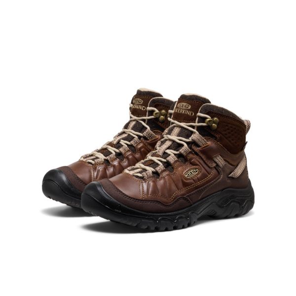 Women's Targhee IV Waterproof Hiking Boot x Hikerkind | Dark Earth/Dark Earth