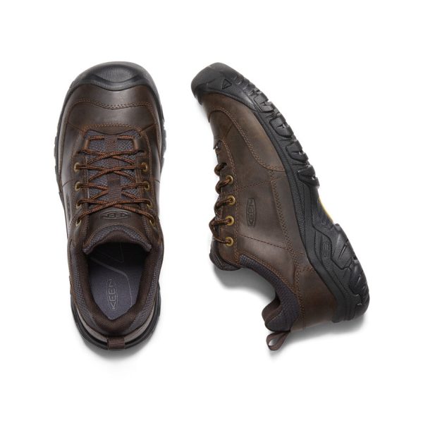 Men's Targhee III Oxford Wide Shoe | Dark Earth/Mulch