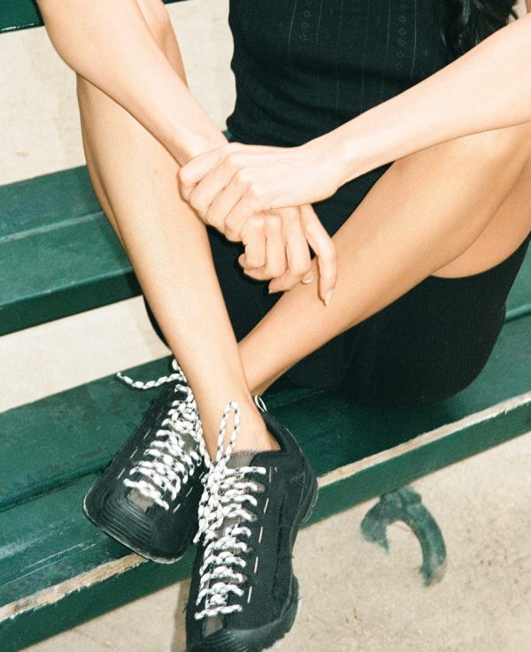 Women's Jasper Split Skall Studio Sneaker  |  Skall Black