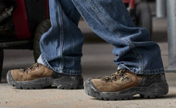 Men's Pittsburgh Energy 6 Waterproof Boot (Soft Toe)  |  Cascade Brown/Black