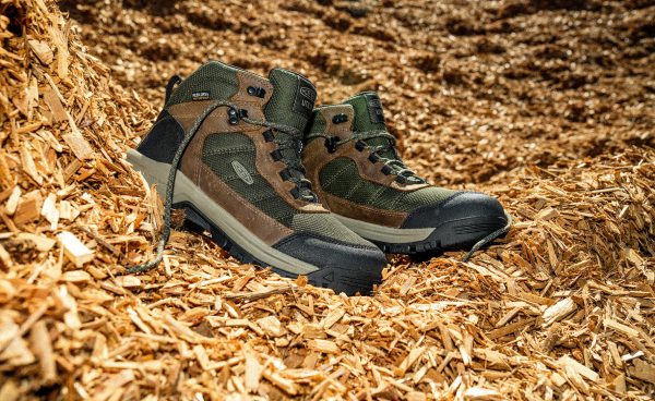 Men's Skokie Waterproof Work Boot (Soft Toe)  |  Forest Night/Black
