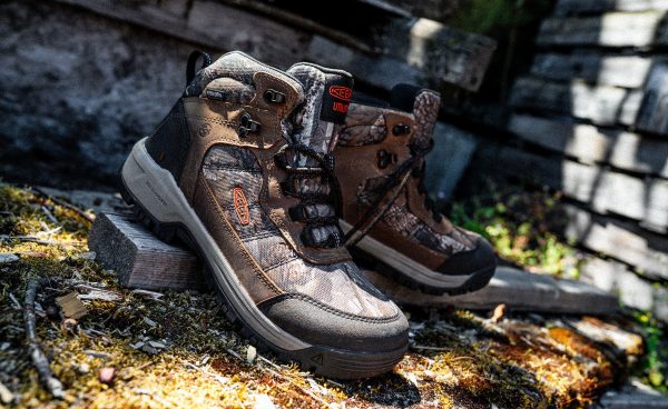 Women's Skokie Waterproof Work Boot (Soft Toe)  |  Camo/Black