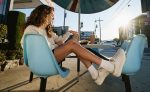 Women's KM1 Leather Sneaker  |  Birch/Safari