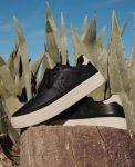 Men's KM4 Leather Sneaker  |  Black/Birch