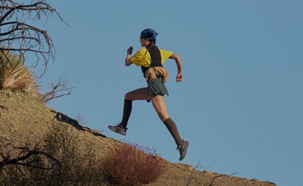 Women's Wander Trail Running Shoe  |  Huckleberry/Symphonic Sunset