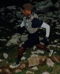 Men's Seek Trail Running Shoe  |  Abbey Stone/Gold