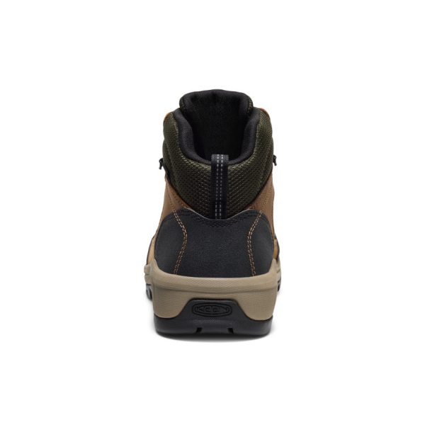 Men's Skokie Waterproof Work Boot (Soft Toe)  |  Forest Night/Black