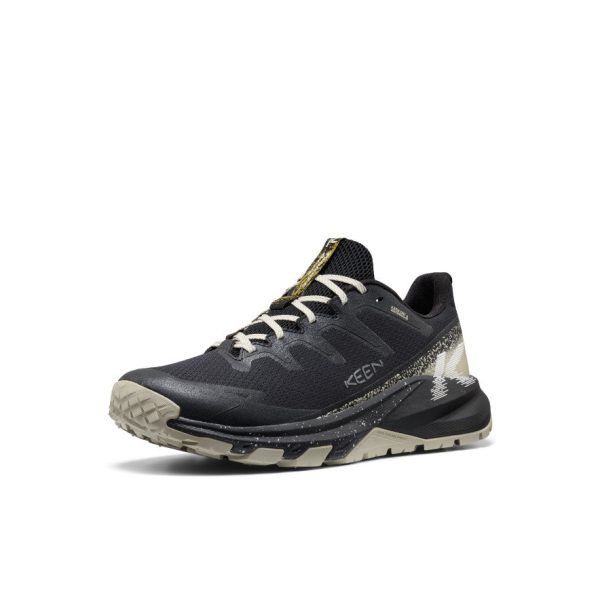 Men's Targhee Apex Wide Waterproof Hiking Shoe | Black/Abbey Stone