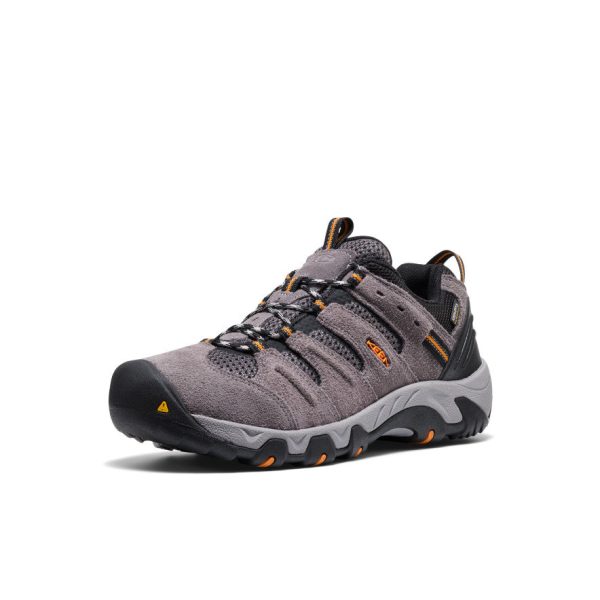 Men's Headout Waterproof Hiking Shoe | Steel Grey/Orange Pepper