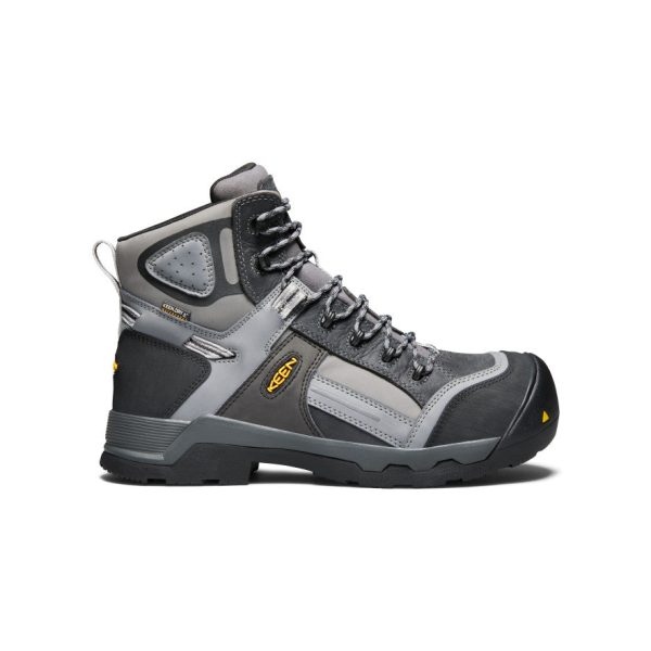 Men's Davenport 6 Insulated Waterproof Boot (Composite Toe) | Magnet/Steel Grey