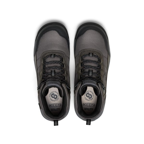Men's Skokie Waterproof Work Boot (Carbon Toe)  |  Magnet/Black
