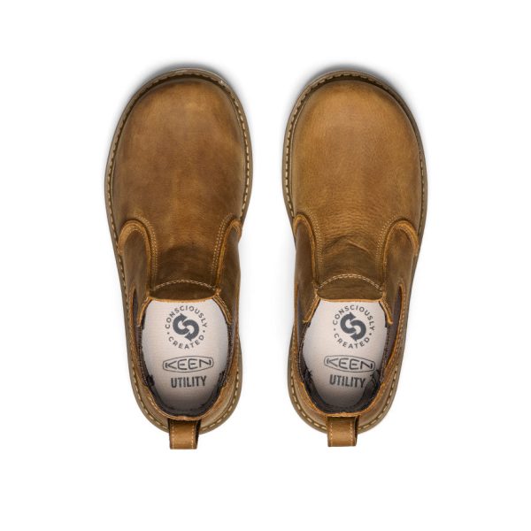 Women's San Jose Chelsea 90° Heel Boot (Soft Toe)  |  Belgian/Gum