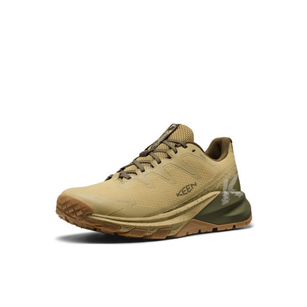 Men's Targhee Apex Waterproof Hiking Shoe | Dark Olive/Khaki