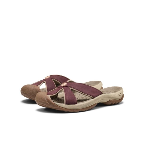 Women's Bali Leather Slide Sandal  |  Mesa Glow