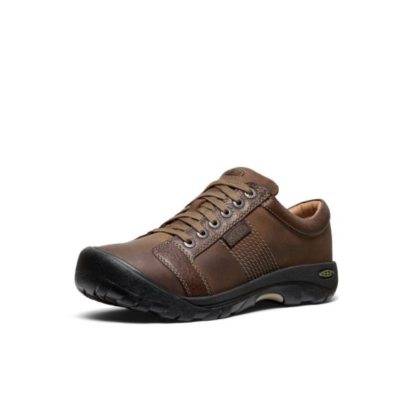 Men's Austin Shoe Wide  |  Chocolate Brown