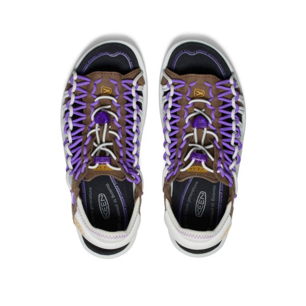 Women's UNEEK II Open Toe x emmi | Dark Earth/Tillandsia Purple